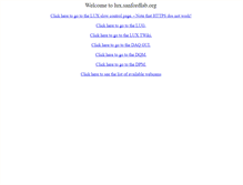Tablet Screenshot of lux.sanfordlab.org